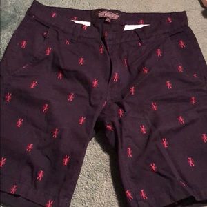 Lobster Shorts-Sunday Work Clothes